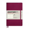 teckovany zapisnik leuchtturm1917 medium softcover port red