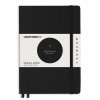 Tečkovaný zápisník Leuchtturm1917 Bauhaus Edition Medium A5 - Black