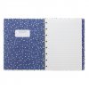 filofax notebook indigo a5 rain 2