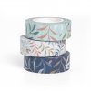 sada 3 washi pasek filofax botanical 1