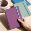 filofax notebook contemporary a5 plum 7