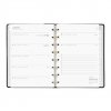 planovac filofax notebook moonlight a5 black 2024 2