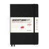 tydenni vertikalni diar 2024 leuchtturm1917 medium a5 hardcover black