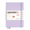 tydenni vertikalni diar 2024 leuchtturm1917 medium a5 hardcover lilac