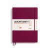 tydenni diar 2025 zapisnik leuchtturm1917 master a4 hardcover port red