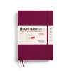 tydenni diar 2025 zapisnik leuchtturm1917 medium hardcover a5 port red 2