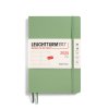 tydenni diar 2025 leuchtturm1917 medium softcover a5 sage