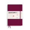 tydenni vertikalni diar 2025 leuchtturm1917 composition b5 hardcover port red