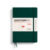 tydenni diar 2025 zapisnik leuchtturm1917 medium hardcover a5 teckovany forest green