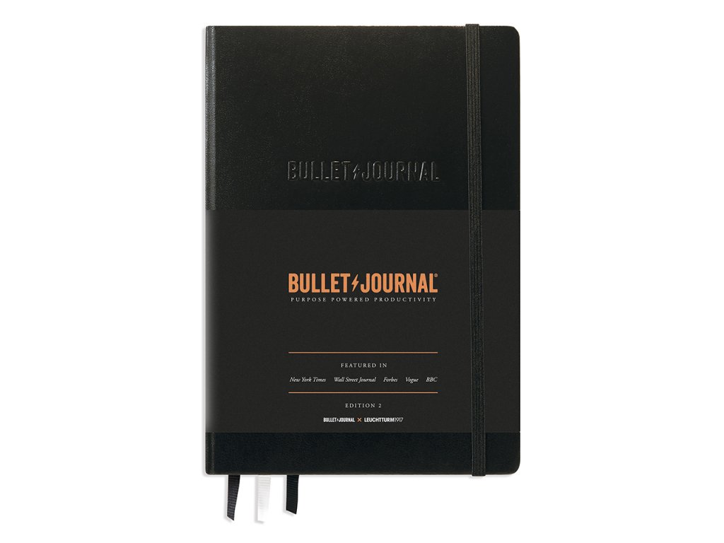 bullet journal leuchtturm1917 edition 2 medium a5 black