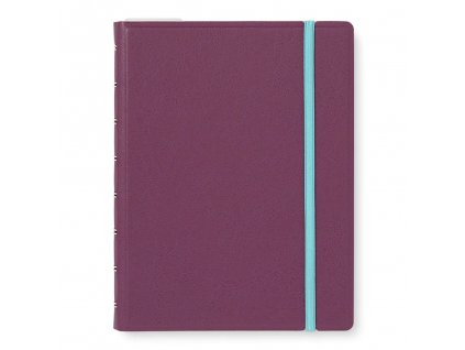 filofax notebook contemporary a5 plum 1