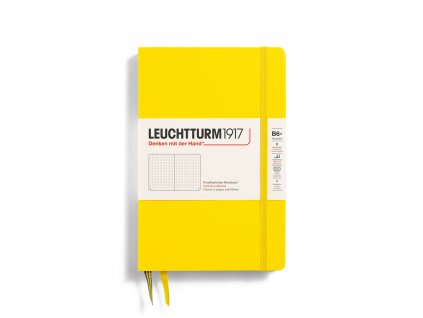 teckovany zapisnik leuchtturm1917 b6 hardcover lemon