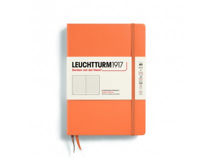 teckovany zapisnik leuchtturm1917 medium a5 apricot