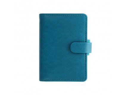 diar filofax saffiano special mini aquamarine