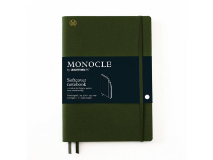 teckovany zapisnik leuchtturm1917 monocle b5 softcover olive