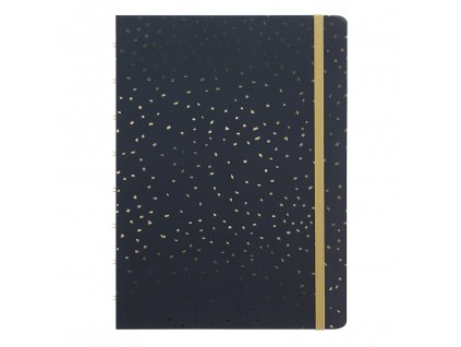 filofax notebook confetti a5 charcoal 1