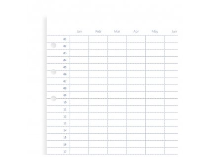 nedatovany rocni kalendar napln filofax clipbook (kopie)