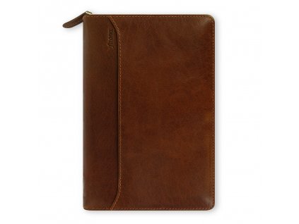 osobni diar filofax lockwood zip a6 oriskove hneda 2021 1