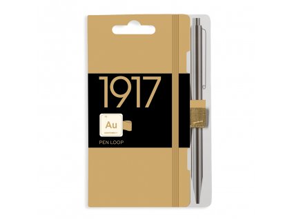 poutko na pero leuchtturm1917 metallic gold