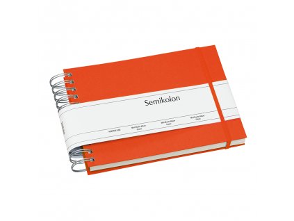 skicak album semikolon mini mucho kremove listy orange