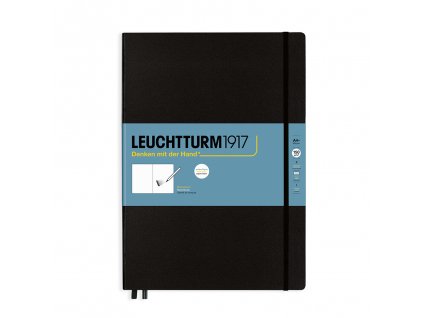 skicak leuchtturm1917 master a4 black 112 stran