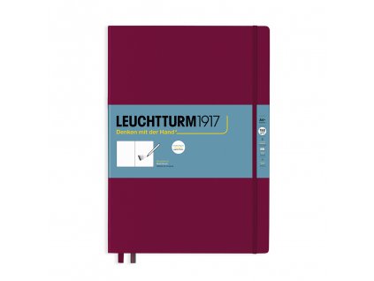 skicak leuchtturm1917 master a4 port red 112 stran