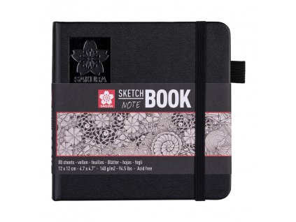 skicak sakura sketch notebook creme 12 x 12 cm 80 stran