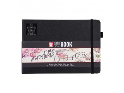 skicak sakura sketch notebook creme landscape a5 80 stran