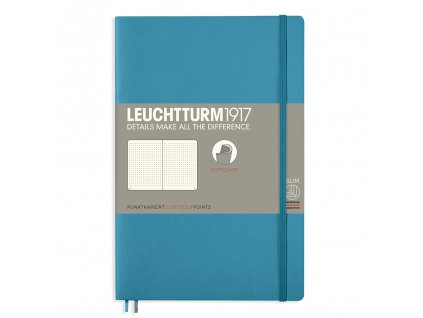 teckovany zapisnik leuchtturm1917 b6 softcover nordic blue