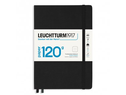 teckovany zapisnik leuchtturm1917 edition 120g medium a5 black