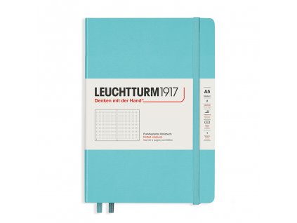 teckovany zapisnik leuchtturm1917 medium aquamarine