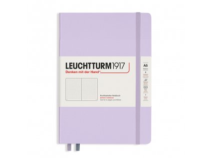 teckovany zapisnik leuchtturm1917 medium a5 lilac