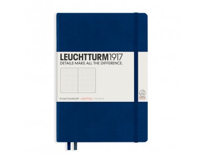 teckovany zapisnik leuchtturm1917 medium a5 navy