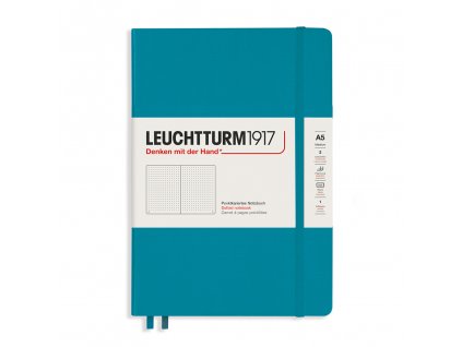 teckovany zapisnik leuchtturm1917 medium a5 ocean