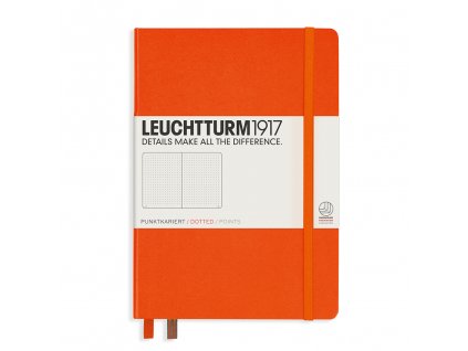 teckovany zapisnik leuchtturm1917 medium a5 orange