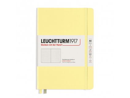 teckovany zapisnik leuchtturm1917 medium a5 vanilla