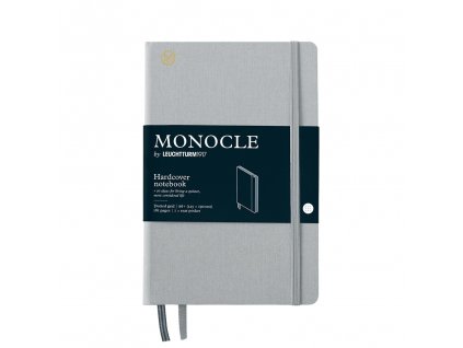 teckovany zapisnik leuchtturm1917 monocle b6 light grey