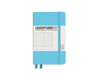 Tečkovaný zápisník Leuchtturm1917 Pocket Ice Blue