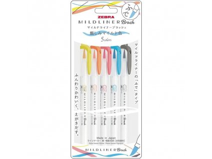 zebra mildliner brush pen friendly 1