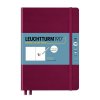 skicak leuchtturm1917 medium a5 port red 112 stran