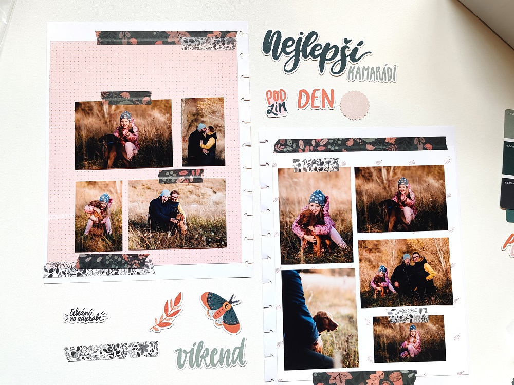 Jak dostat co nejvíce fotek do Happy Planneru