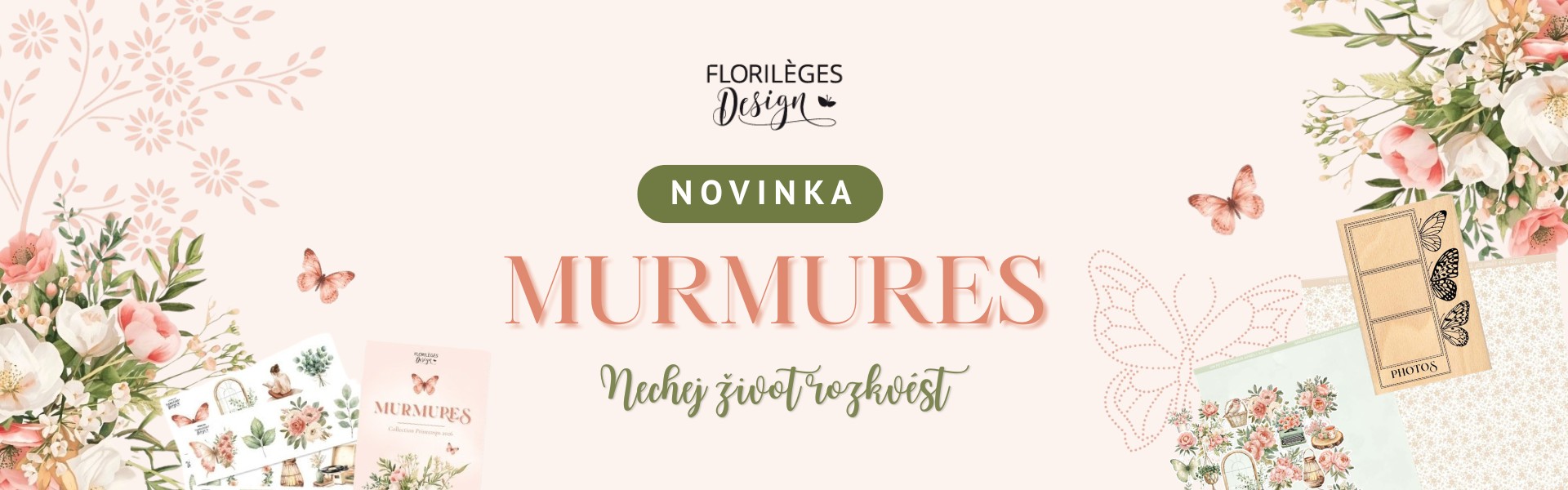 Kreativní sada na tvoření z papíru Murmures