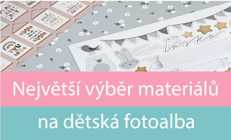Materiály na dětská fotoalba