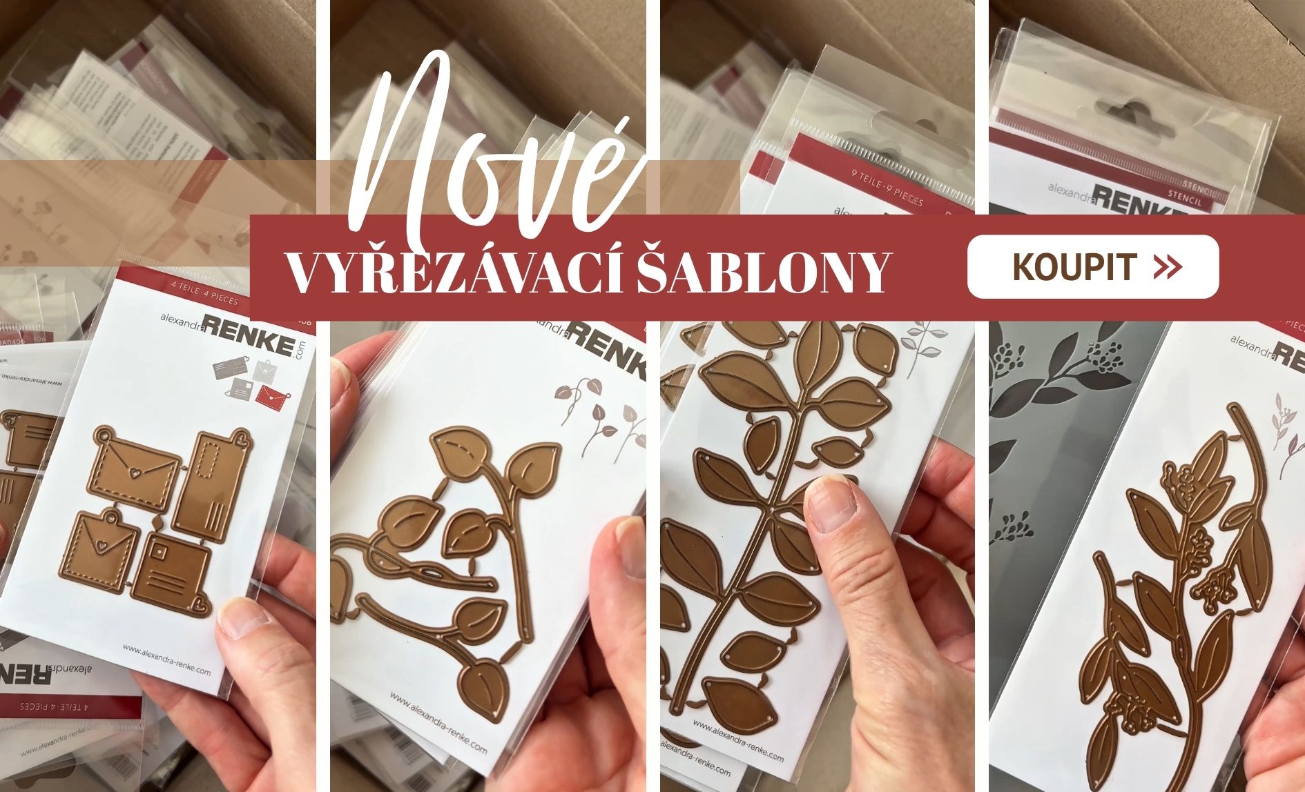 Nové vyřezávací šablony od Alexandra Renke