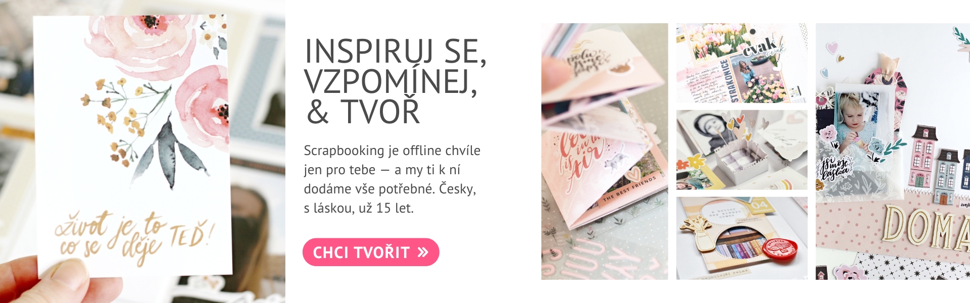 Papero amo - materiály pro scrapbooking a další tvoření z papíru