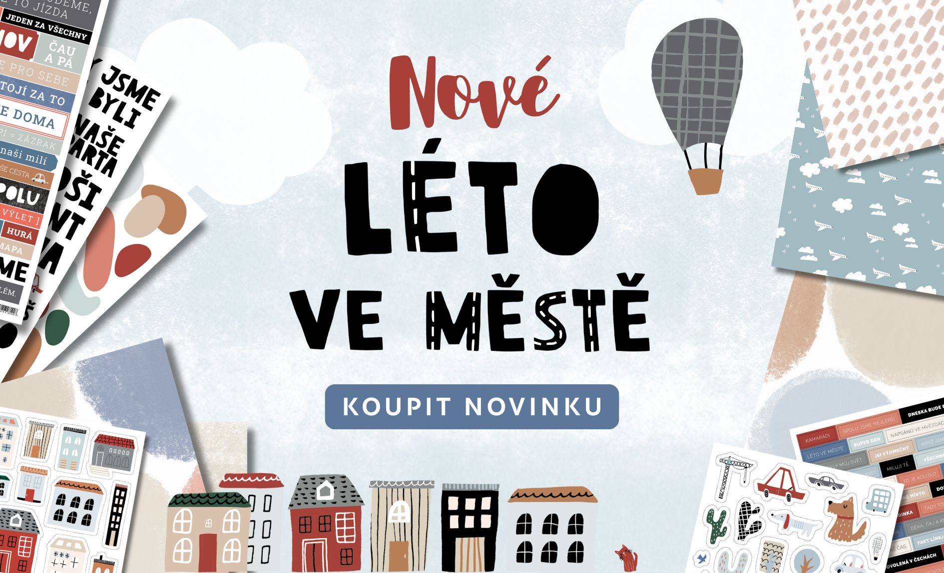 Nová kreativní sada Léto ve městě