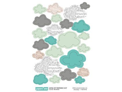 12483 samolepky barevne leto oblaka