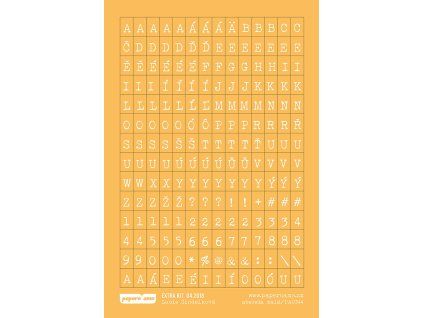 13230 samolepici abeceda mala vikend
