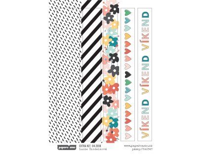 13239 samolepky vikend pasky