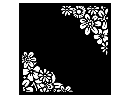 vysekova ctvrtka zahrada cerna